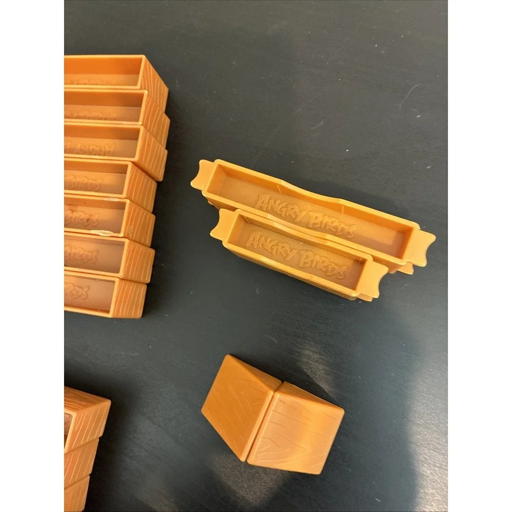 Angry Birds Girders Brown Blocks Lot Replacement Parts